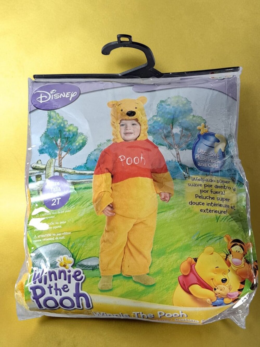 Disney Winnie the Pooh Costume Jumpsuit Disguise Halloween Child 2T One Piece